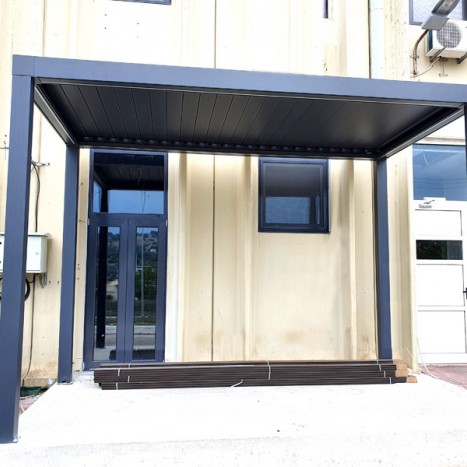 συστήματα πέργολας αλουμινίου