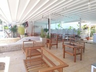 Τοποθέτηση τεντοπέργολας στο The Old Garden Parga στην Πάργα